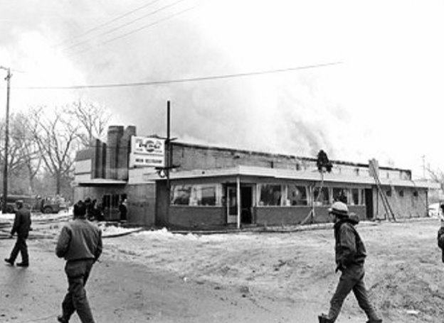 Lee Theatre - Photo Of Fire From Jacob Donner (newer photo)